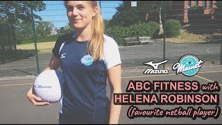 ABC Netball Fitness with Helena Robinson [upl. by Nosrettap]