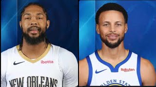 Golden State Warriors vs New Orleans Pelicans NBA Live Play by Play Scoreboard  Interga [upl. by Eelarac]