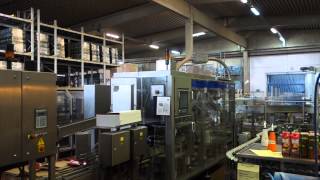 Used Aseptic Filler Line SIG Combibloc 209 [upl. by Akeem]