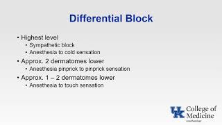 Spinal amp Epidural Anesthesia  Dr Fragneto [upl. by Perloff]