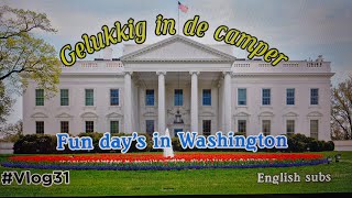 Gelukkig in de camper vlog31 Fun days in Washington [upl. by Ahsertal578]