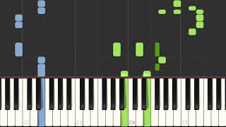 Alicia Keys quotFallinquot Piano Solo Piano Tutorial Free Sheet Music [upl. by Asilem]