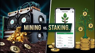 Crypto Mining vs Staking Whats the Difference [upl. by Meade]