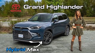 2024 Toyota Grand Highlander Review  They Really NAILED IT [upl. by Eseret139]