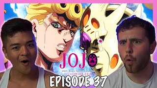 GOLD EXPERIENCE REQUIEM IS REVEALED  JJBA Golden Wind Episode 37 REACTION [upl. by Burta96]