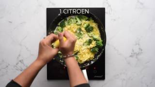 Tagliatelle met gerookte zalm en broccoli [upl. by Ardie]