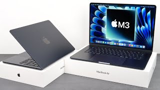 M3 MacBook Air 2024 Unboxing erster Test amp bisheriger Eindruck [upl. by Enywad219]