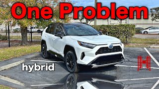 2024 Toyota Rav4 Hybrid XSE  One Big Flaw Revealed  Full Review and Experience [upl. by Koralle142]