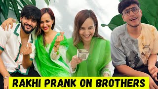 Rakhi PRANK on BROTHERS they CRIED [upl. by Park785]