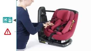 Bébé Confort  Come rimuovere e lavare la fodera di AxissFix Plus [upl. by Ztnarf]