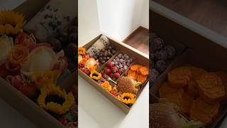 Pack snack boxes with me asmr food asmrfood snacks satisfying lifestyle shorts [upl. by Colner]