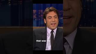 Javier Bardem talking about his eccentric haircut in NO country for old men youtubeshorts [upl. by Clarita]