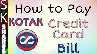 how to enable kotak credit card online transaction [upl. by Enehpets]