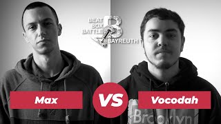 Max 🇮🇱 vs Vocodah 🇺🇸 Semi Final  BEATBOX BATTLE Bayreuth 2022  beatbox battle music beat [upl. by Nnaear746]