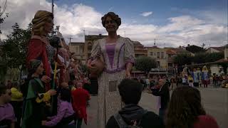 25a Trobada Comarcal del Baix Llobregat Entrada a plaça i traspàs medalles Interromput per pluja [upl. by Eerak250]