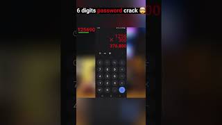 6 digits password crack hack [upl. by Chavez]