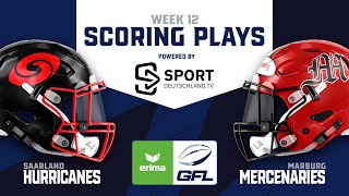 Saarland Hurricanes  Marburg Mercenaries  Highlights  ERIMA GFL 12 Spieltag  SDTV Football [upl. by Wexler322]