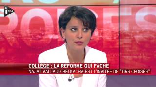 Najat VallaudBelkacem ne reculera pas sur la réforme du collège [upl. by Assiron]