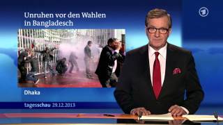 tagesschau 2000 Uhr 29122013 [upl. by Dazraf]