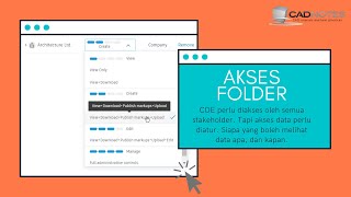 Autodesk Docs Pengaturan Akses Folder [upl. by Alioz]