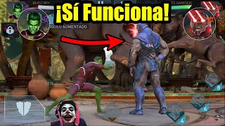 ¡Al Jefe Darkseid se le gana con Pura Suerte amp  Peleas  injustice2mobile injustice2 injustice [upl. by Dore]