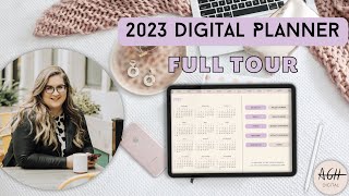 The Ultimate 2023 Digital Planner  Full Tour amp Features [upl. by Tseng]