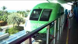 Monorail in Sentosa Singapore [upl. by Immanuel772]