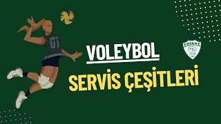 Voleybol Servis Nasıl Atılır  Servis Çeşiteri [upl. by Aiekat203]