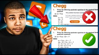 NEW HOW TO UNBLURR CHEGG ANSWERS  2024 [upl. by Rosalia]