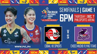 CHD vs CMF  Game 1  BO3  Semifinals  2023 PVL AllFilipino Conference II [upl. by Rubens594]