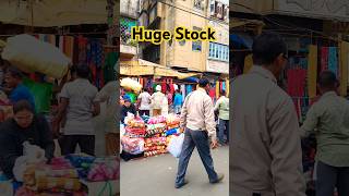 Famous Cloth Market at Hatibagan❤️  Where to Shop in Kolkata  Local Street Market  Discount [upl. by Uchida]