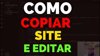 COMO COPIAR UM SITE COM HTTRACK E EDITAR  TROCA DE CONTEUDO LINKS E MAIS [upl. by Nicko]