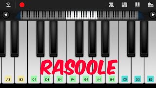 Rasoole Nin Kanivaale  Piano Tutorial  Sanchari [upl. by Ahsineg]