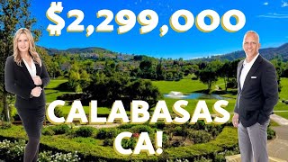 House for 2299000 in Calabasas Ca I Living in Calabasas I Los Angeles California [upl. by Deadman]