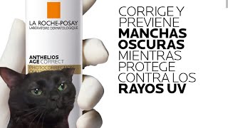 Anthelios Age Correct SPF 50  Protector solar La Roche Posay opinión reseña [upl. by Merna552]