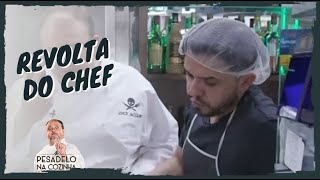 quotQueijo de merdquot Jacquin se revolta com prato ruim  Pesadelo na Cozinha [upl. by Bledsoe417]