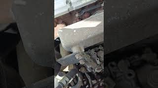 Leaky injector pump on a HJZ75 75 series Landcruiser with a 1HZ engine [upl. by Ryon639]