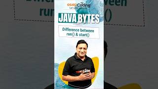 Difference between run amp start method in java javaprogramming javainterviewquestionsanswers [upl. by Stu]