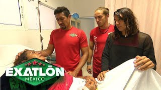 ¡Zudikey llega al hospital y sus compañeros están con ella  Episodio 110  Exatlón México [upl. by Zink]