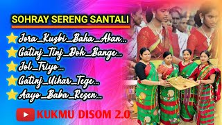 SOHRAY SERENG SANTALI  NEW SANTHALI SOHRAI VIDEO SONG 2024  kukmudisom202 [upl. by Naginnarb]