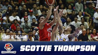 Scottie Thompson saves Ginebra in clutch  PBA Season 48 Commissioners Cup [upl. by Anilatsyrc339]