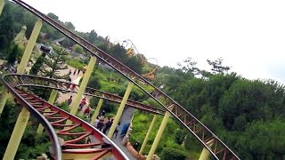 Le Vol DIcare front seat onride HD POV Parc Astérix Asterix [upl. by Euqinoj]