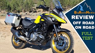 2021 Suzuki VStrom 650 Review  When Smaller is Better [upl. by Montagu]