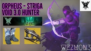 Void 30 Orpheus Rig Osteo Striga Hunter Build  Destiny 2 Witch Queen [upl. by Nagol]