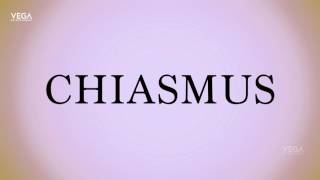 How To Pronounce Chiasmus [upl. by Noedig]