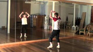 Michael Jackson Thriller Dance Tutorial 34 With Music Slow Speed [upl. by Daph493]