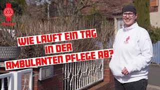 Ein Tag mit Pflegerin Jenny in der ambulanten Pflege [upl. by Odirfliw]