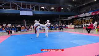 Carpathia Cup 2023  Kumite Juniors Girls [upl. by Razec]