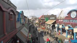 Kabelbaan Onride  Attractiepark Slagharen 2013 HD [upl. by Analiese]