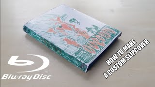 custom slipcover tutorial  how to make your own Bluray slipcover [upl. by Winn600]